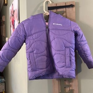 Hooded fleece lined winter jacket